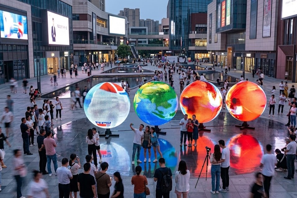 360 Spherical LED Display