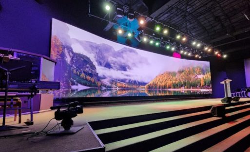 Touring-grade rental LED screens