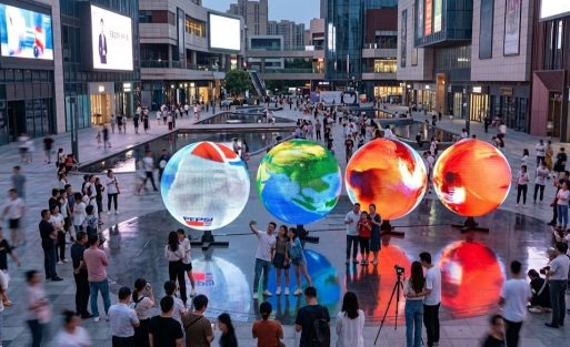 360 Spherical LED Display