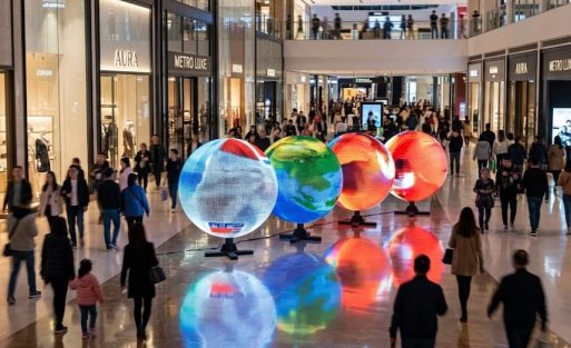 spherical LED display