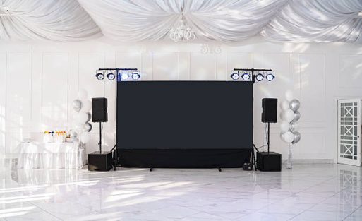 wedding stage LED display screen