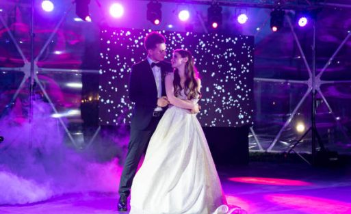 wedding stage LED screens